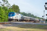AMTK 170 leads the Silver Meteor north at Martin Street 